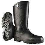 Boot, Chesapeake, PVC, Black, Plain Toe