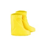 PVC Boot/ Shoe Cover, Yellow 15 Inch, 2X