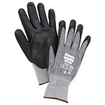 Cut Resistant Glove, Black with Grey