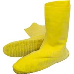 Hazmat 12in Disposable Latex Booties, LG