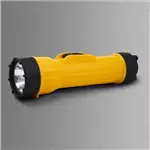 Flashlight, Industrial D-Cell LED, YEL