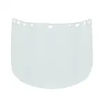 Clear, heat-formed, Tritan visor,