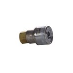 COUPLER, QD V-18, SCHRADER