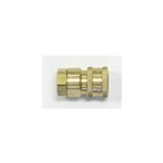 COUPLER, SNAPTITE BRASS 1/4