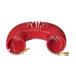 HOSE COILED RED 25 FT