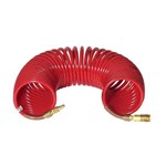 HOSE COILED RED 25 FT