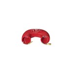 HOSE COILED RED 25 FT