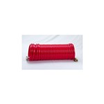 HOSE COILED RED 50FT SNAPTITE