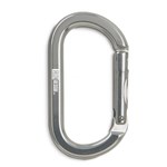 Aluminum Oval Carabiner Red CMC