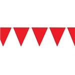 Pennant Vinyl 100' Red