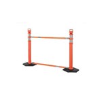 Retractable Cone Bar Kit, 2 delineators,