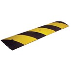 4' Striped Yellow/Speed Bump Rubber