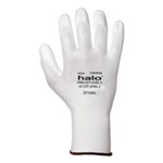 Halo White Machine Knit Shell