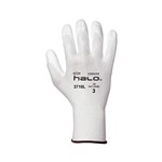 Halo White Machine Knit Shell