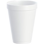 Insulated Disposable Foam Cup, 12oz