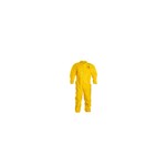 Tychem QC coverall, bound seams, collar,