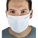 Face Mask 3 Ply 4oz 100% Cotton White