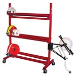 Mobile Hose Cart, 3-Tier 72" × 34" × 87"