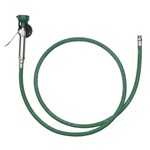 Body spray hose, wall mounted