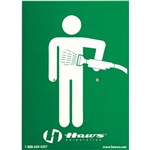 Universal emergency body spray sign