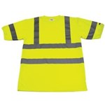 Shirt, Short Sleeve, ANSI Class 3, Lime