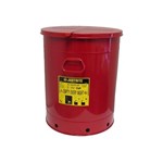 Oily Wast Can 21 Gal Hand Operated Cover