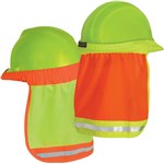 Hard Hat Nape Protector, Lime