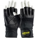 Anti-Vib Gloves, Hvy Duty Leather Palm