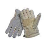 Anti-Vib Gloves, Hvy Duty Leather Palm