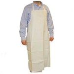 Heavy Duty Vinyl Apron, 20 Mil., White