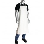 Heavy Duty Vinyl Apron, 20 Mil., White