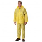 3-Piece Rainsuit, Single Ply Pvc