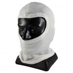 Nomex Hood, Full Face Without Bib, White