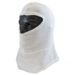 Nomex Hood, Full Face With Bib, White,