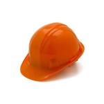 Hard Hat 6pt Sanp Lock Suspension,Orange