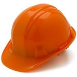 Hard Hat, 6pt Ratchet Suspension, Orange