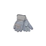 Red Fleece Lined Leather Palm Glove