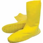 Hazmat 12in Disposable Latex Booties, LG