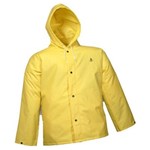 Rain Jacket, yellow, storm fly front,