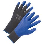 Air Injected PVC Palm Nylon Gloves, MD