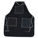 APRON BLUE DEMIN 3 POCKET