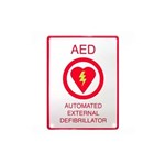 AED Plus® Wall Sign (81/2" x 11")